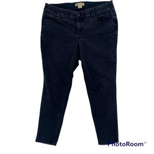 Democracy Womens Size 18W Jeans Absolution Ab Technology Black Skinny Denim Pant